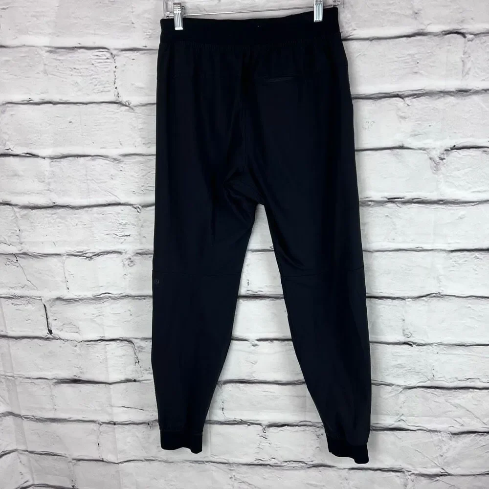Lululemon Black Jogger Pants Women’s Athletic Running Lounge Travel Stretch Acti - Picture 2 of 9